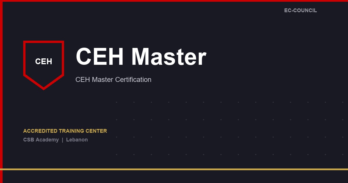 CEH Master course at CSB Academy