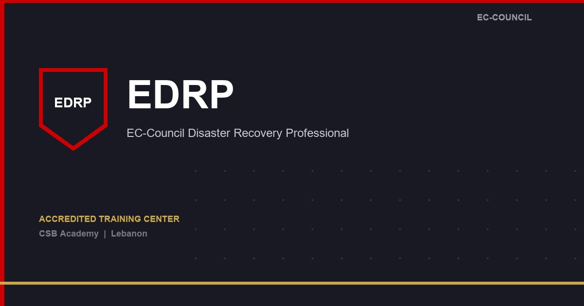 EC-Council Disaster Recovery Professional (EDRP)